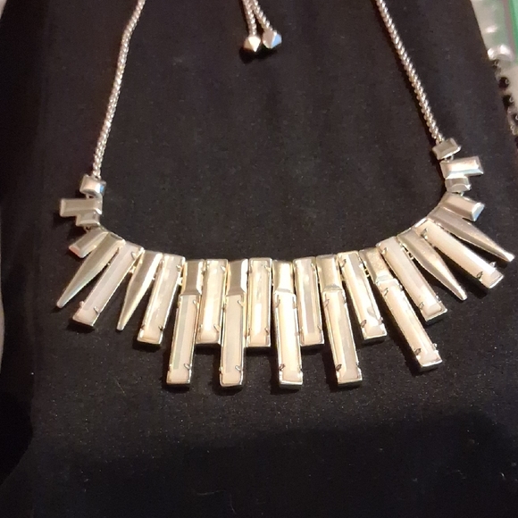 Kendra Scott Silver Statement Necklace